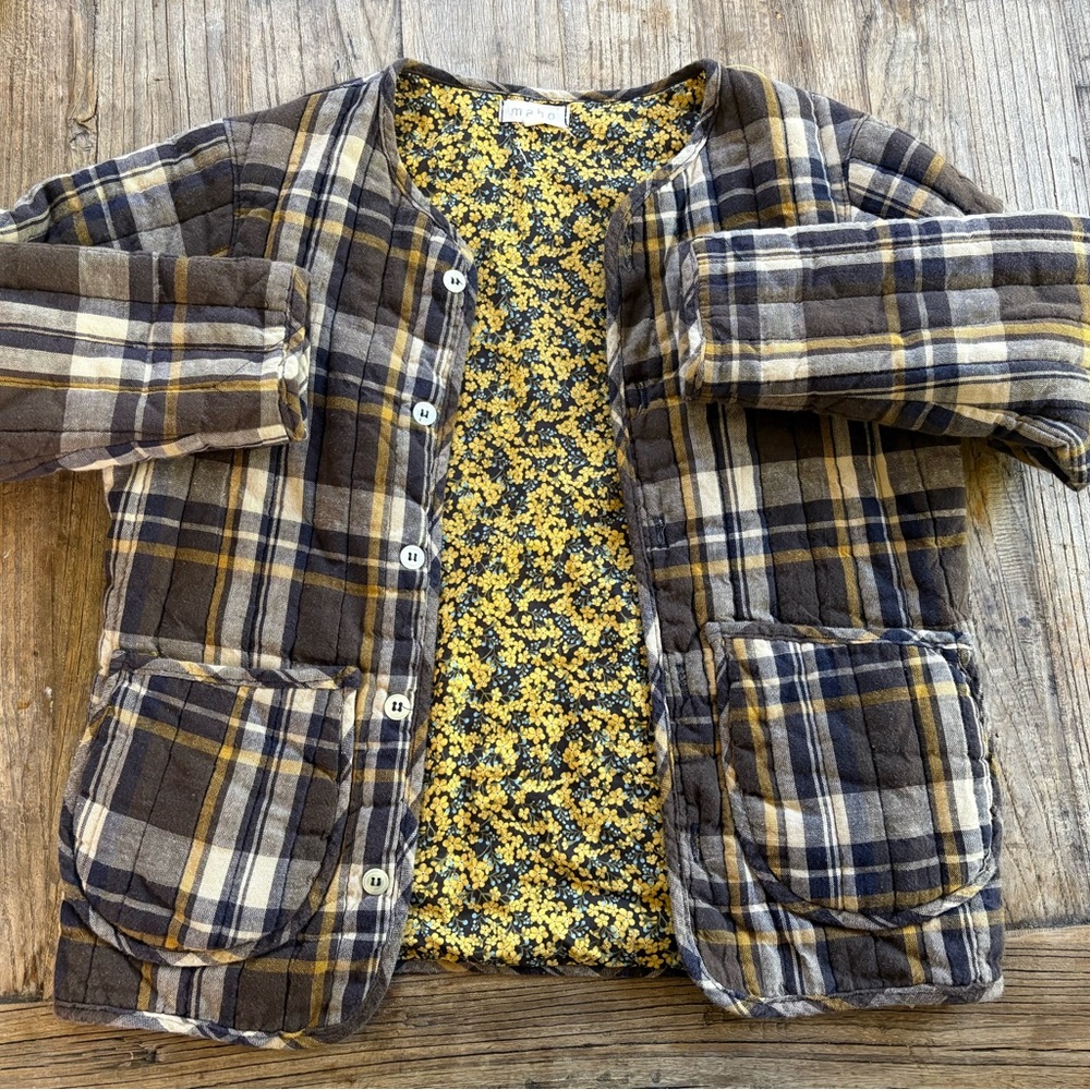 Reserved Mabo Child's Quilted Muslin Coat size 8/9
